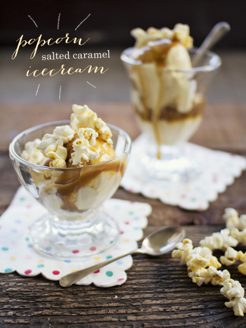 popcorn salted caramel ice cream