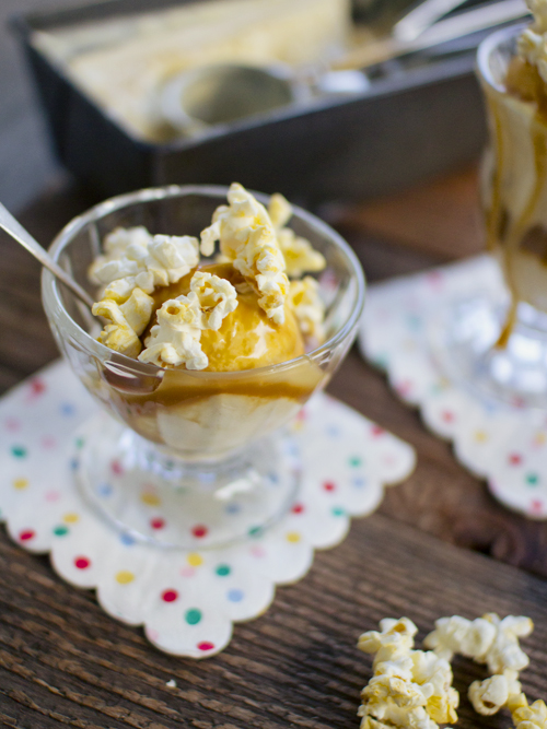 popcorn salted caramel ice cream