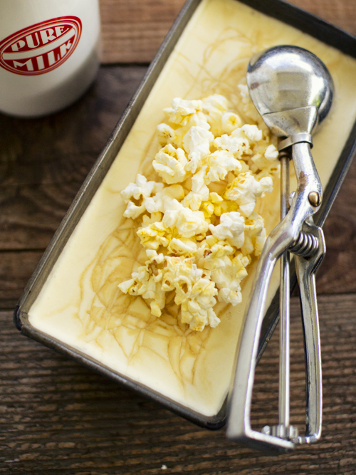 popcorn salted caramel ice cream