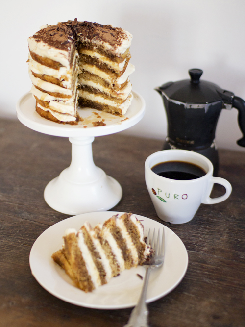 mini tiramisu cake