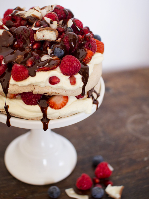 lamington pavlova