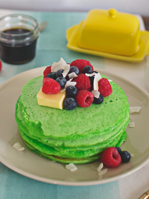 pandan pancakes