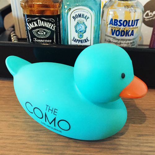 the como rubber ducky