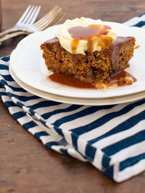 sticky date bourbon & cola pudding | spicyicecream