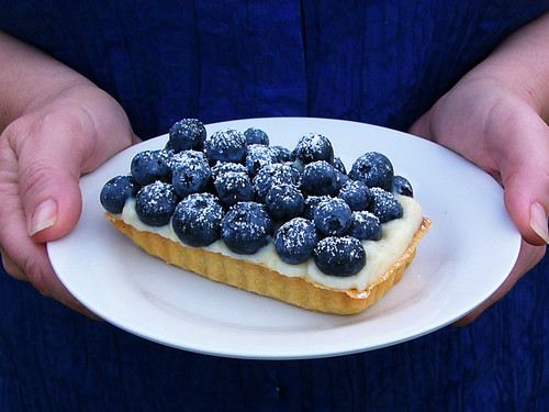 blueberry tart