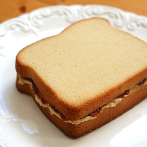 PBJ cakewich