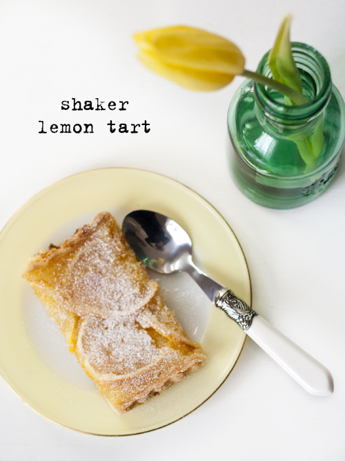 shaker lemon tart