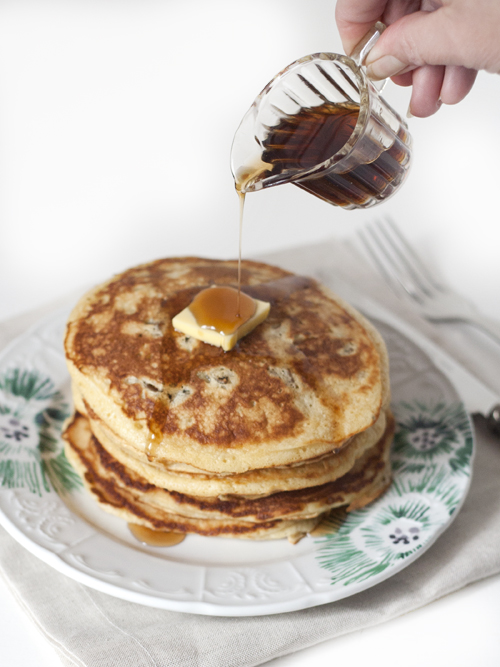 date & fig pancakes