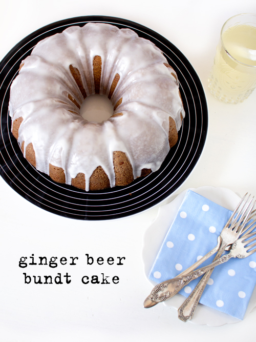 ginger beer bundt cake