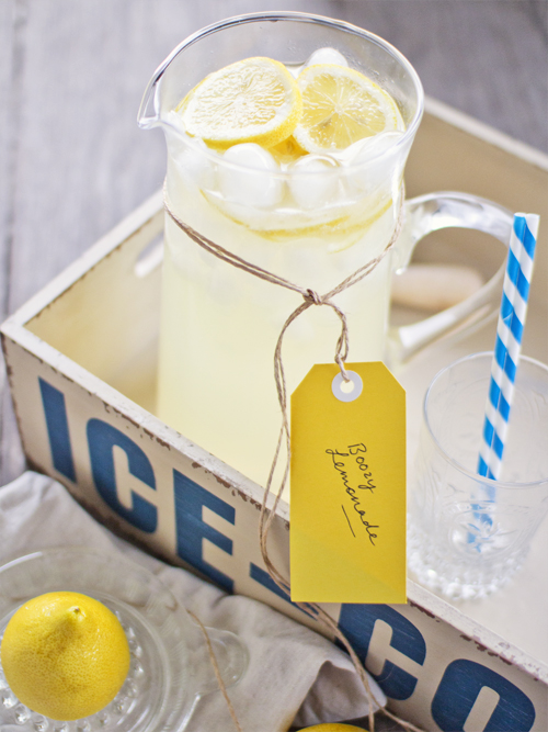 boozy lemonade