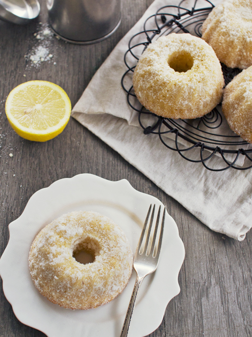 mini lemon sugar bundt cakes