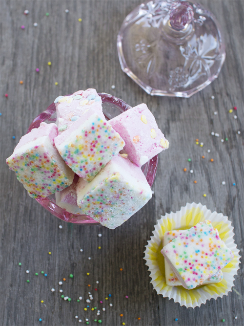 birthday cake marshmallows