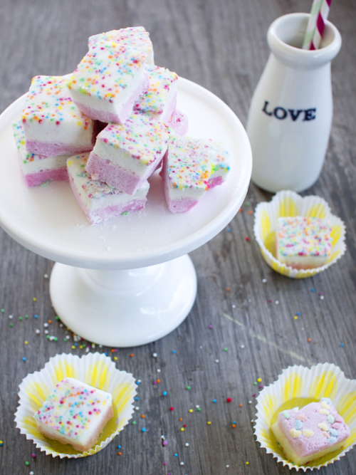 birthday cake marshmallows