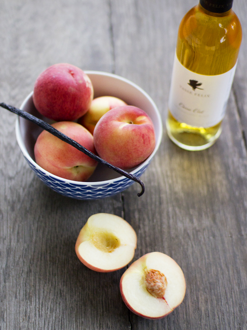 making semillon vanilla peaches