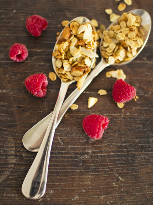 ginger coconut granola