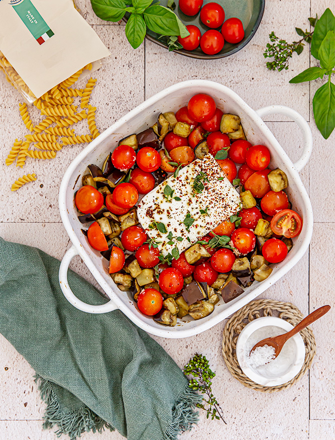 Baked Feta Pasta