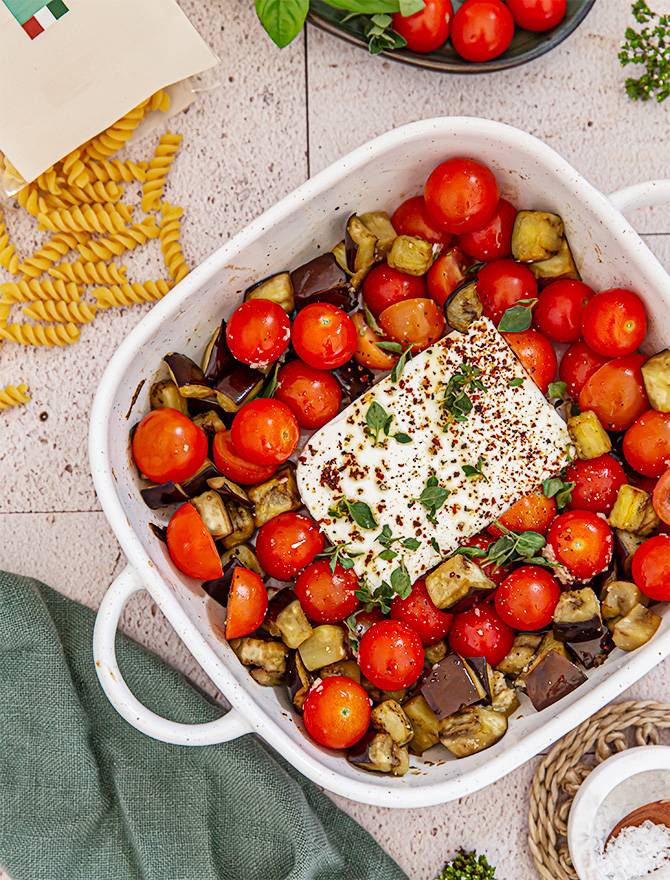 Baked Feta Pasta