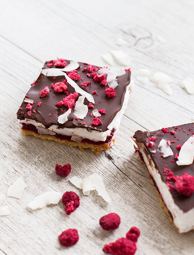 Berry and Rose Wagon Wheel Slice