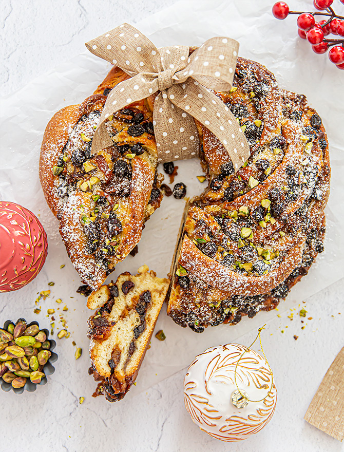 Best of 2021 Fruit Mince Wreath