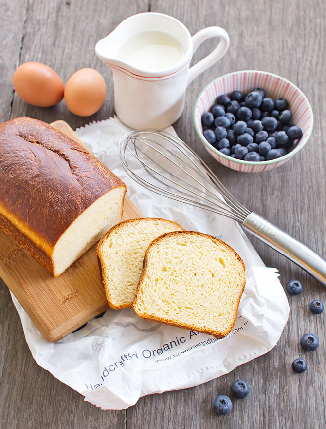 Blueberry Cheesecake Stuffed French Toast