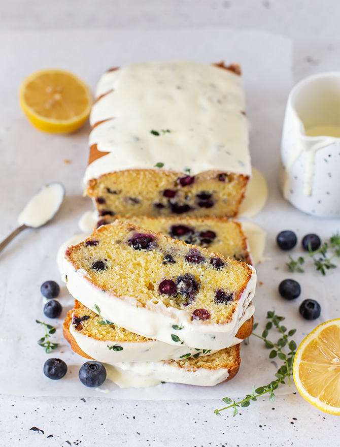 Blueberry Loaf Cake