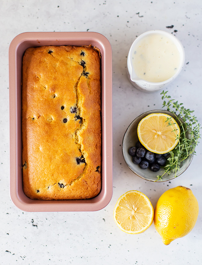 Blueberry Loaf Cake