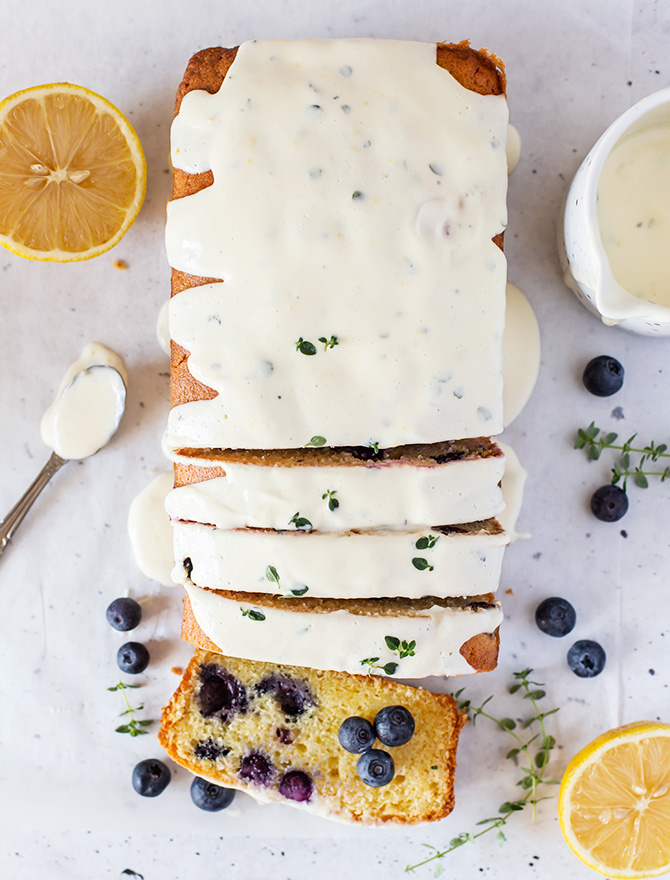 Blueberry Loaf Cake