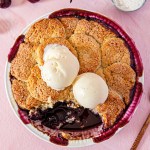 Buttermilk Cherry Cobbler