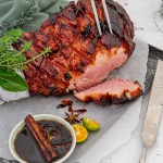 Soy and Camalansi Glazed Ham