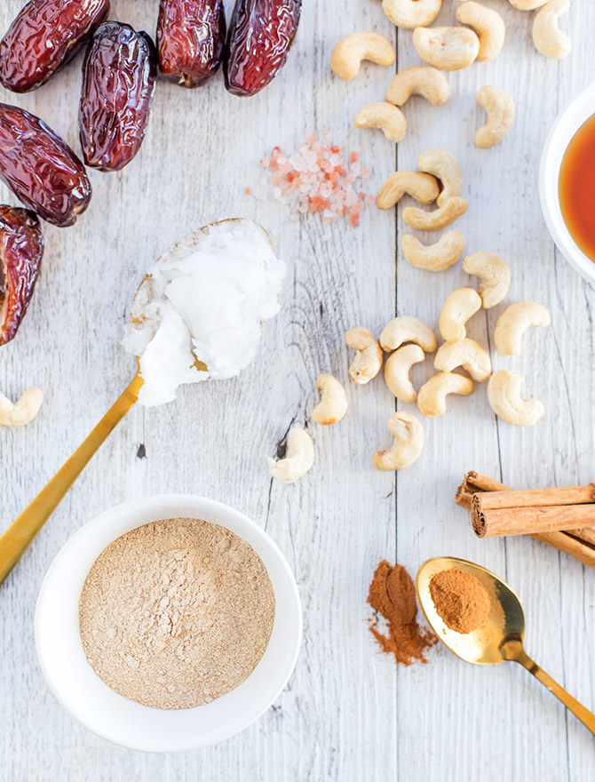 Cashew and Maca Bliss Balls