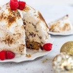 No Churn Christmas Pudding Bombe Alaska