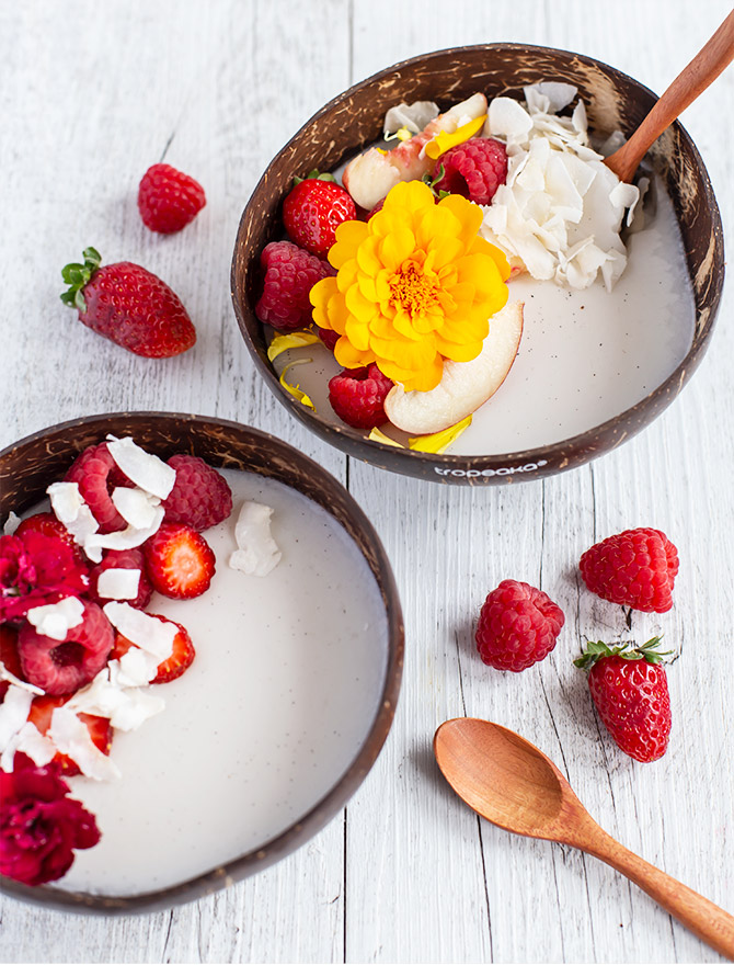 Dairy Free Coconut Panna Cotta