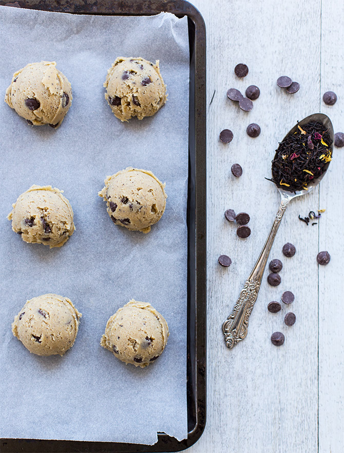 Earl Grey Chocolate Chip Cookies