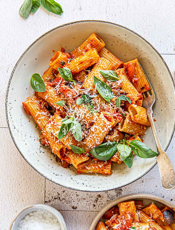 Eggplant Pasta