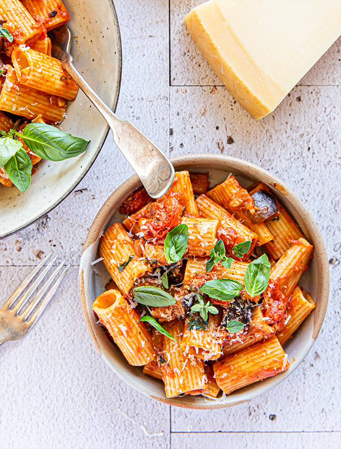 Eggplant Pasta