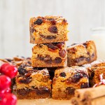 Fruit Mince Blondies