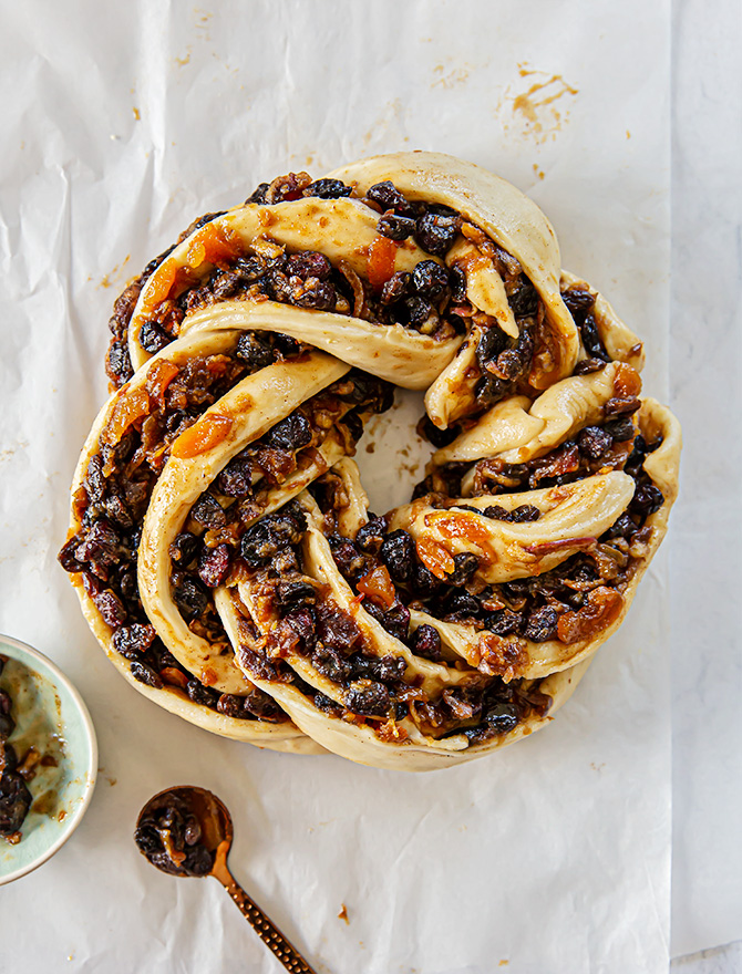 Fruit Mince Wreath