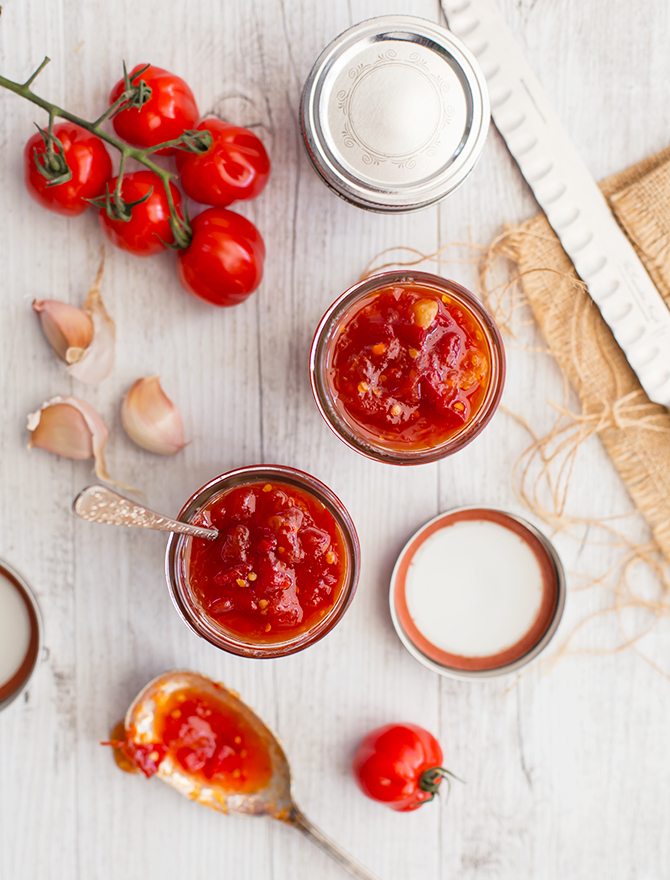 Homemade Tomato and Chilli Jam