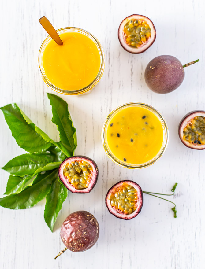 Homemade Passionfruit Curd