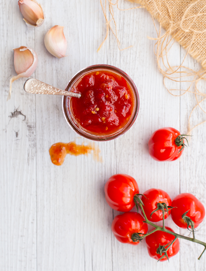 Homemade Tomato and Chilli Jam