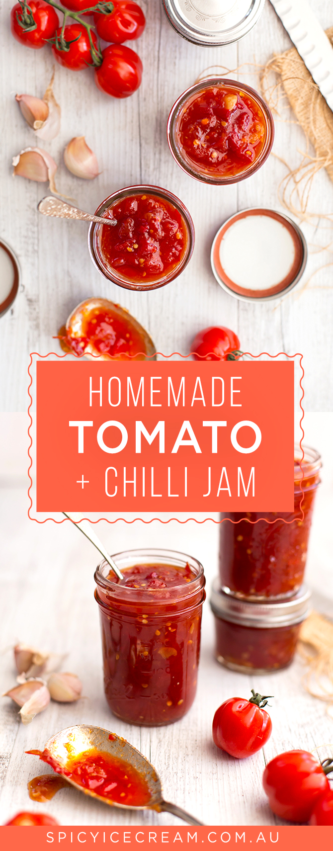 Homemade Tomato Chilli Jam