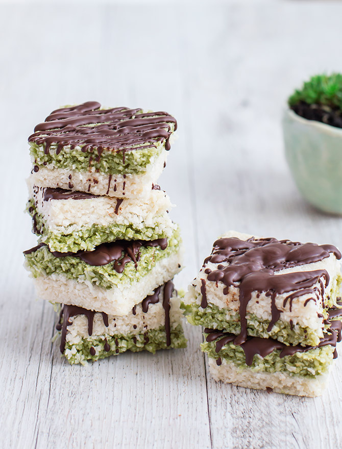 Matcha Coconut Bounty Bites