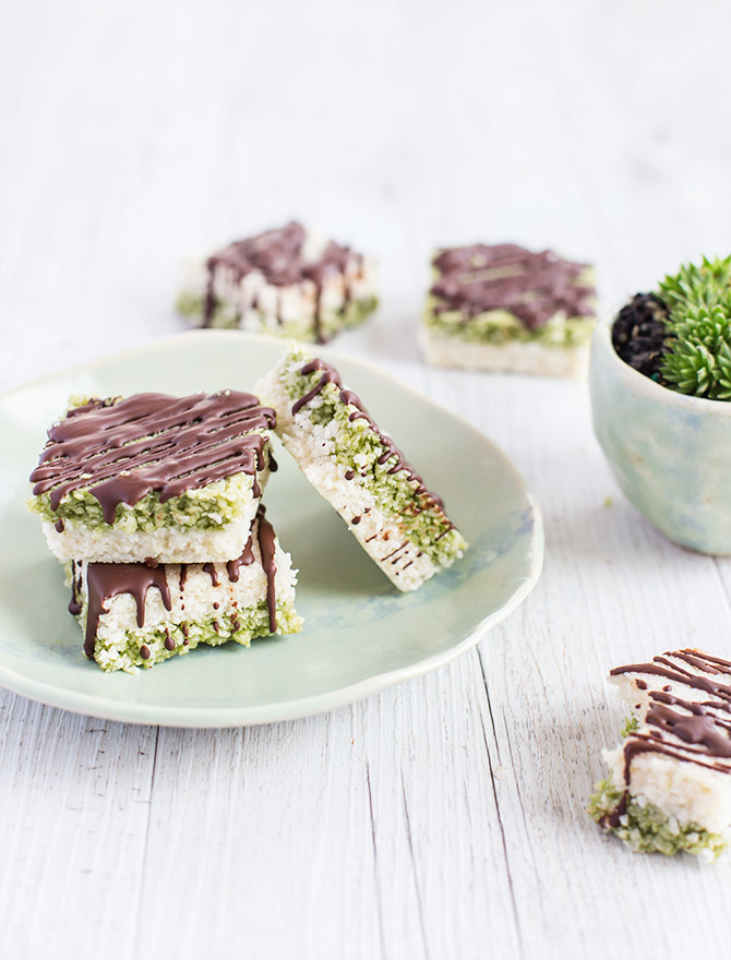 Matcha Coconut Bounty Bites