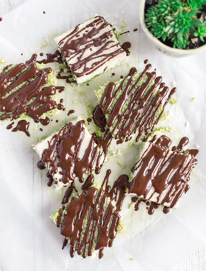 Matcha Coconut Bounty Bites