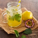 Passionfruit Kaffir Lime Lemonade