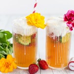 Pimms Cup Spider Ice Cream Float