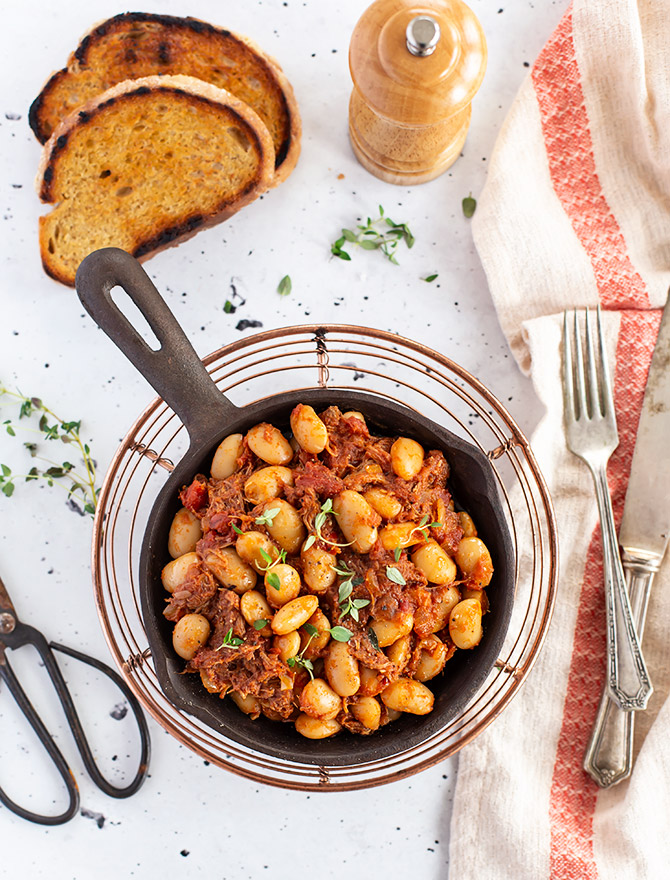 Pulled Pork Baked Beans