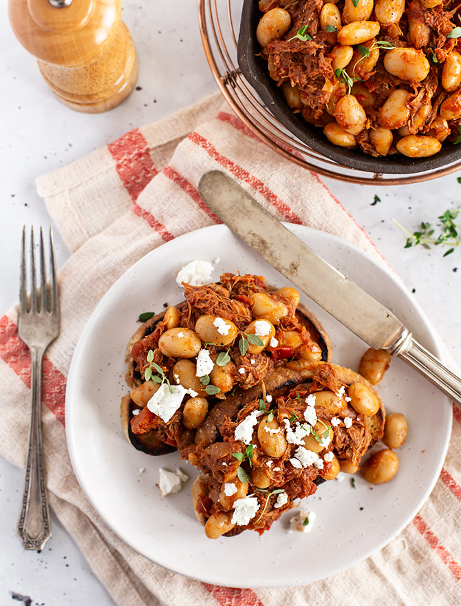 Pulled Pork Baked Beans