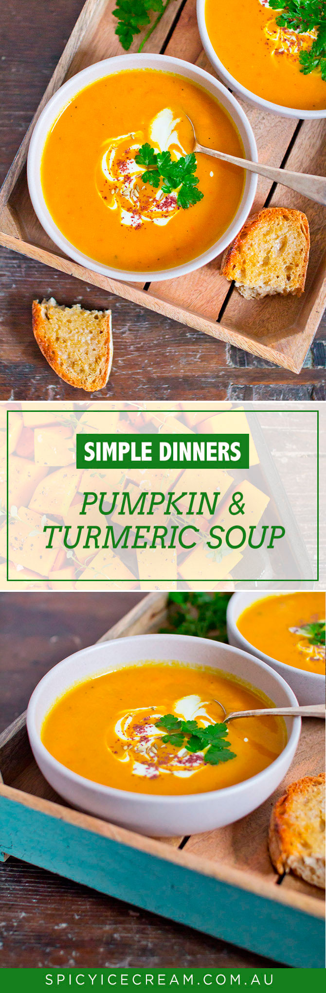 Pumpkin Turmeric Soup