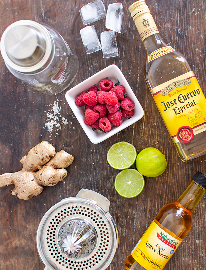 Raspberry Ginger Margarita